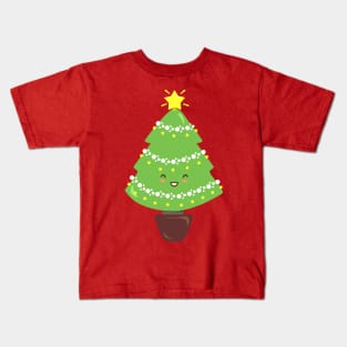 Christmas Three Kawaii Kids T-Shirt